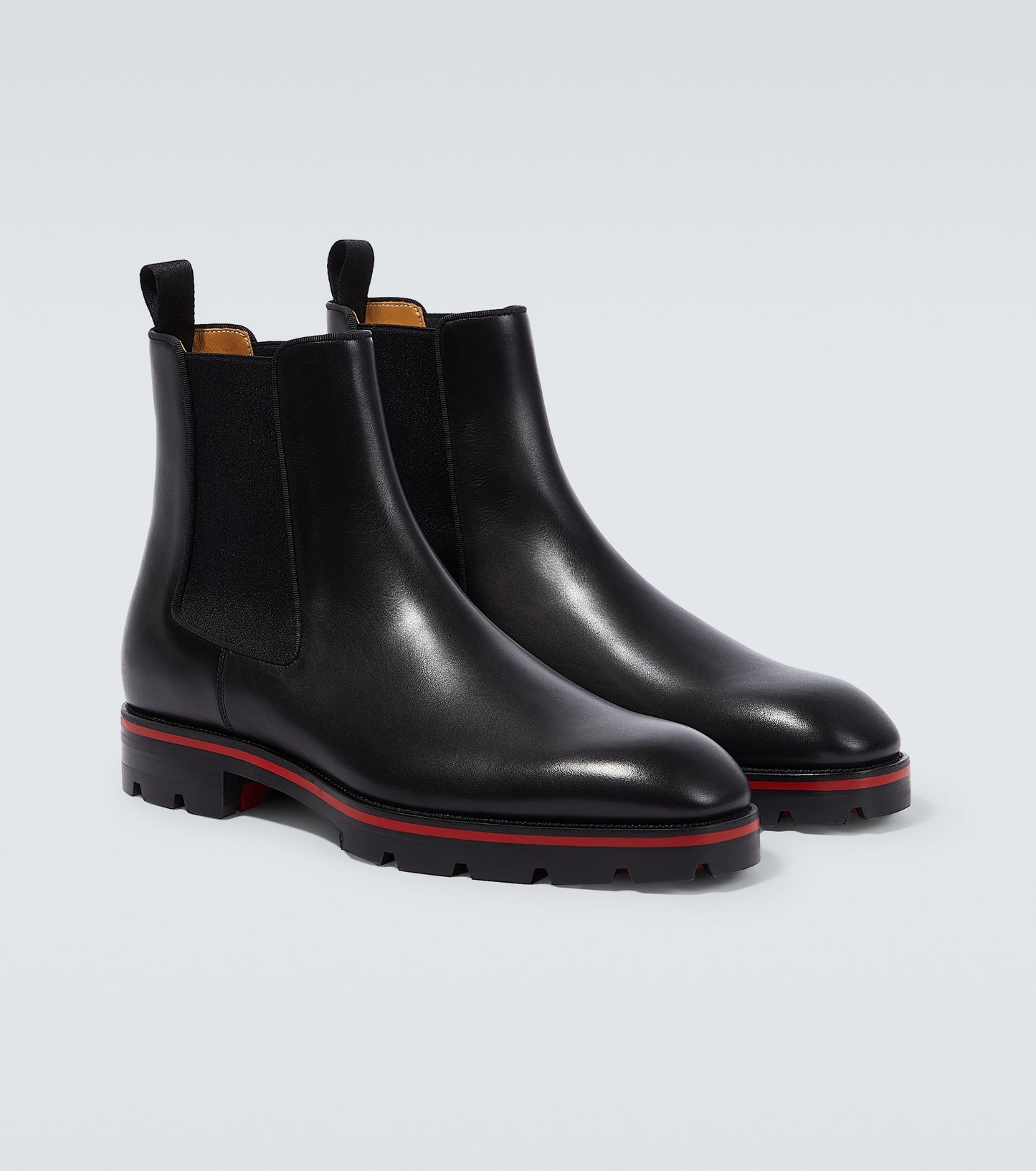 Christian Louboutin Alpinosol leather Chelsea boots