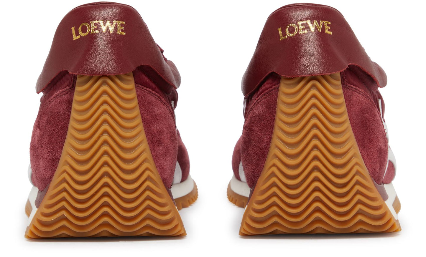 LOEWE Flow Runner sneakers in nylon and suede calfskin