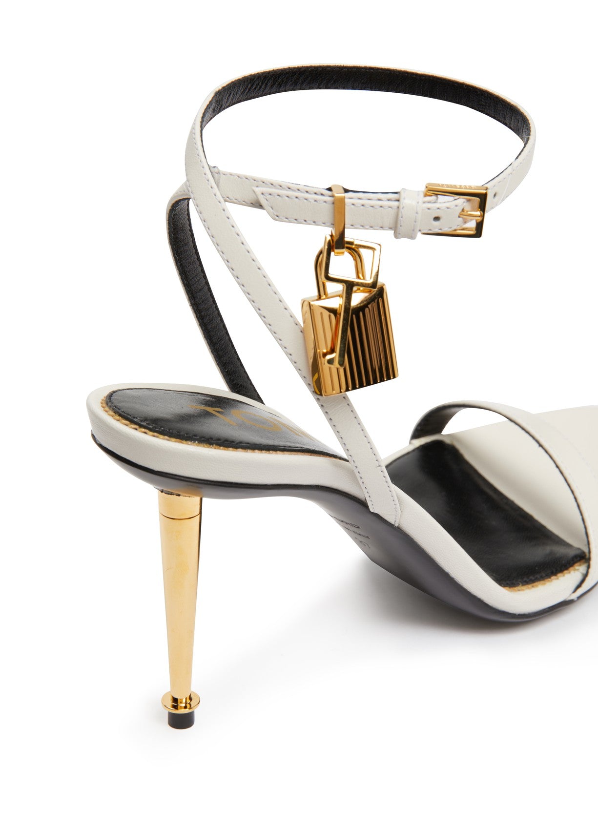 TOM FORD Padlock Pointy Sandals