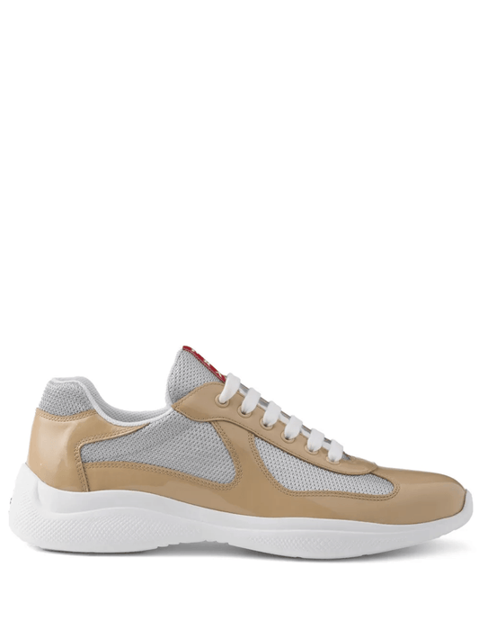 Prada America's Cup beige/light grey sneakers