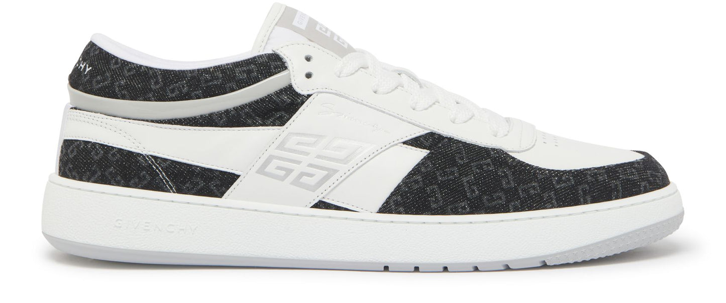 GIVENCHY G Move sneakers in mixed leathers and denim monogram 72