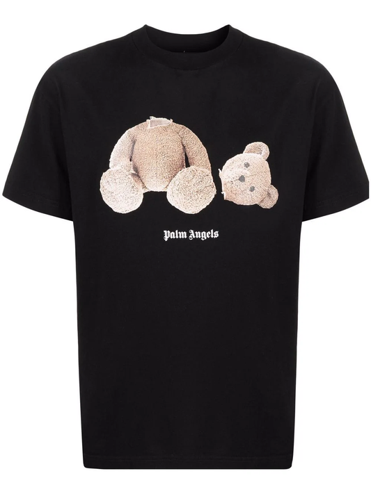 T-shirt à imprimé ours Palm Angels