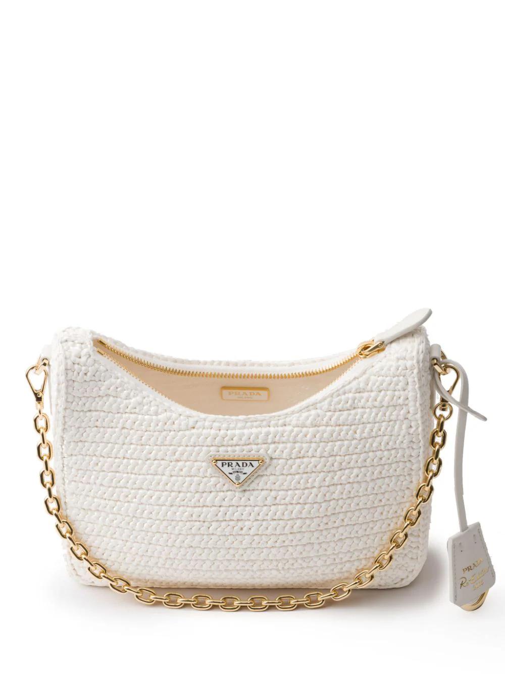 Prada Re-Edition 2005 crochet shoulder bag