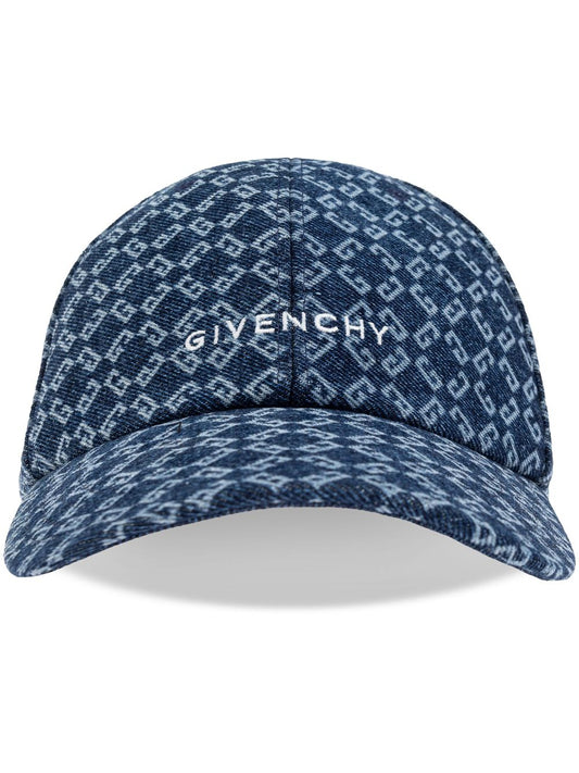 Givenchy monogram-jacquard cap