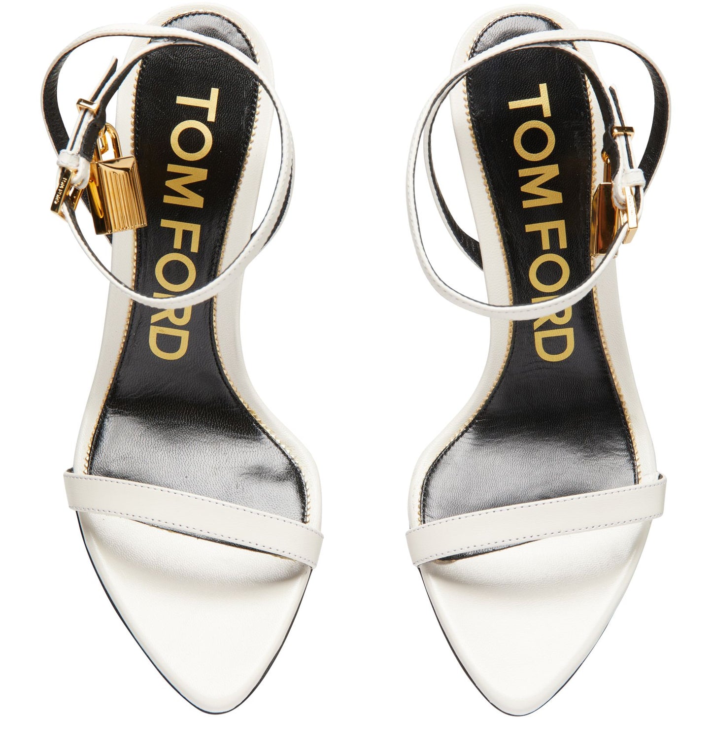 TOM FORD Padlock Pointy Sandals