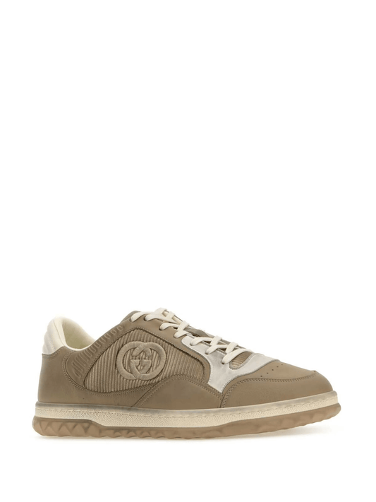 Gucci MAC80 beige leather sneakers