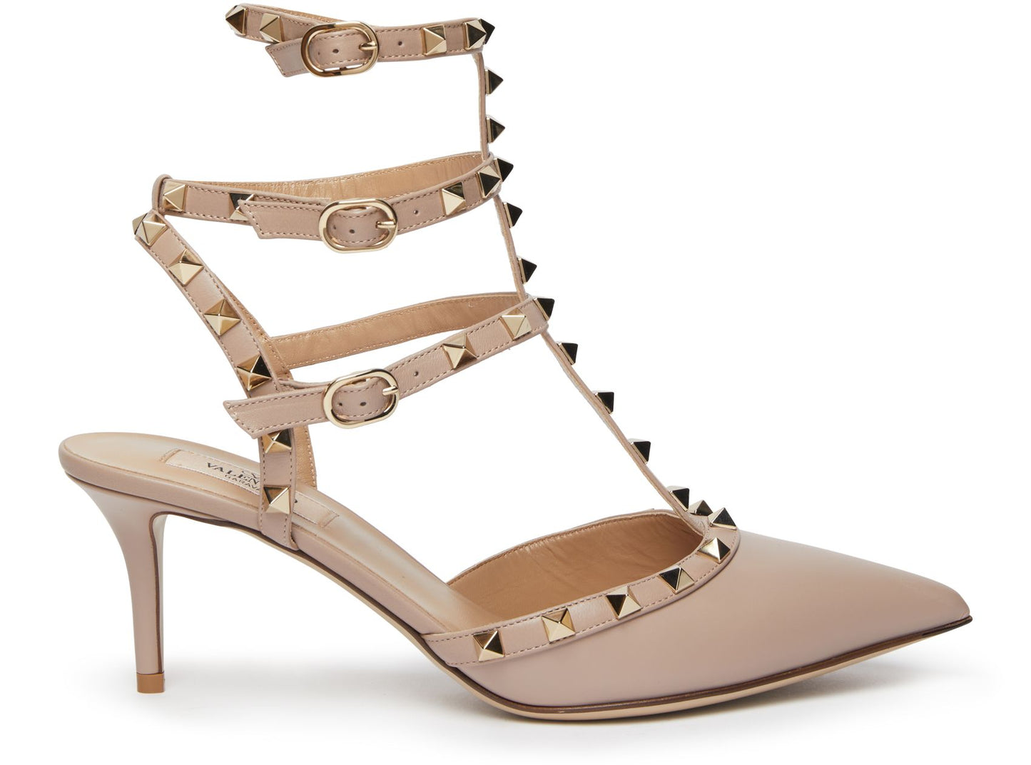 VALENTINO GARAVANI Rockstud pumps with ankle straps