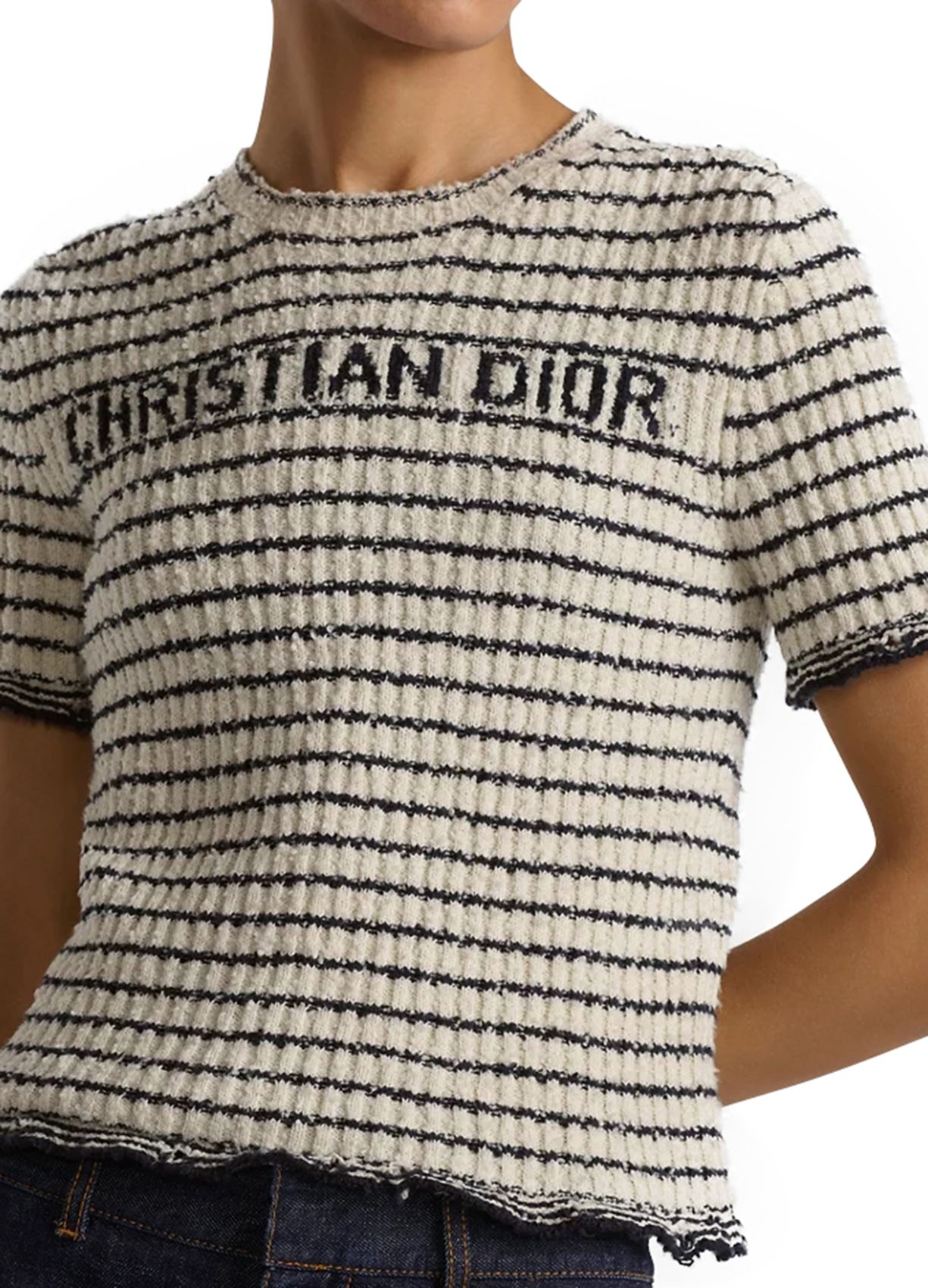 DIOR Dior Marinière Short-Sleeved Top