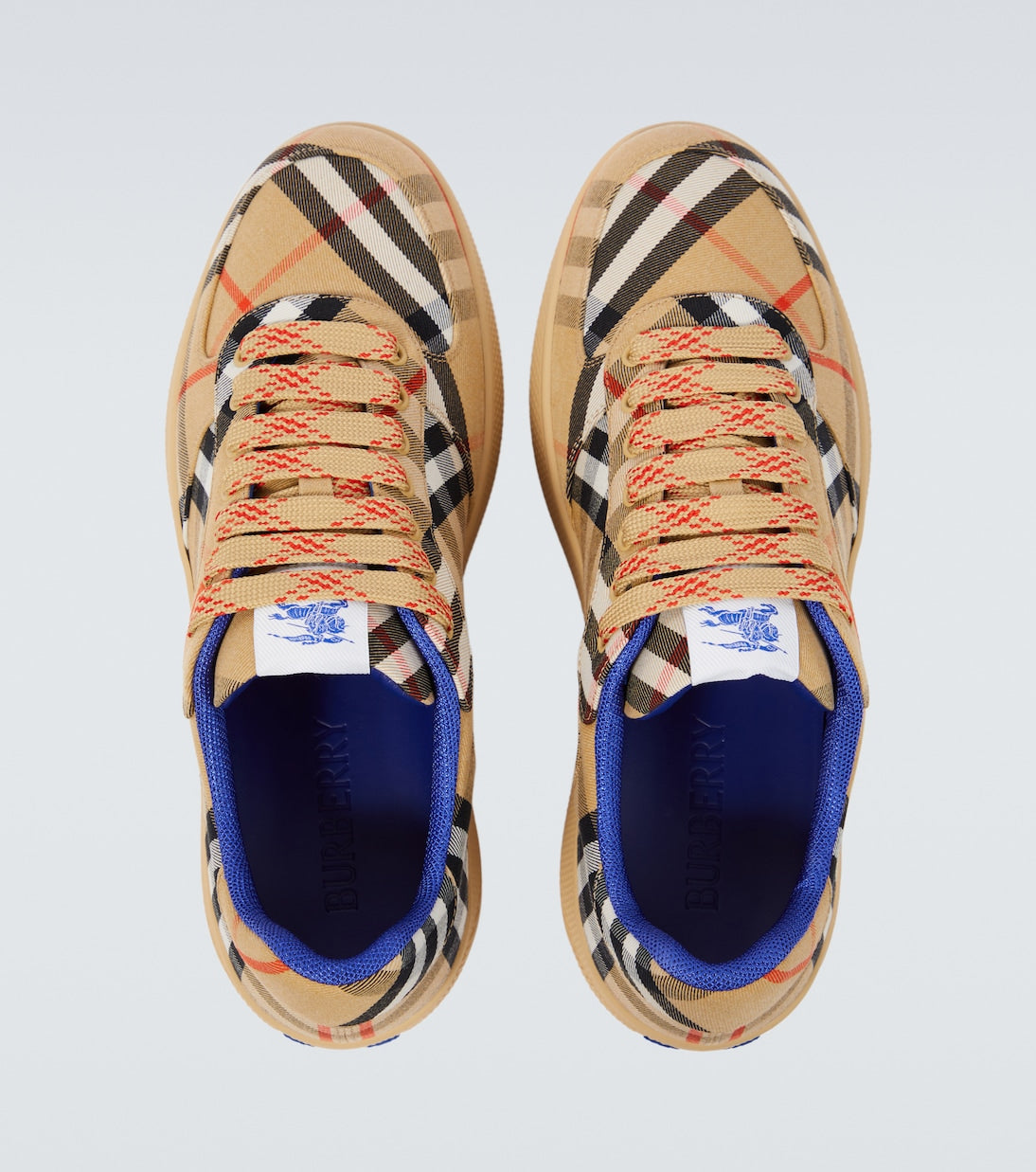 Burberry Burberry Check canvas sneakers