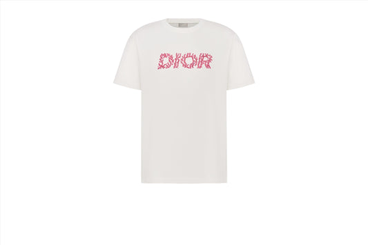 DIOR Italic Coral T-Shirt