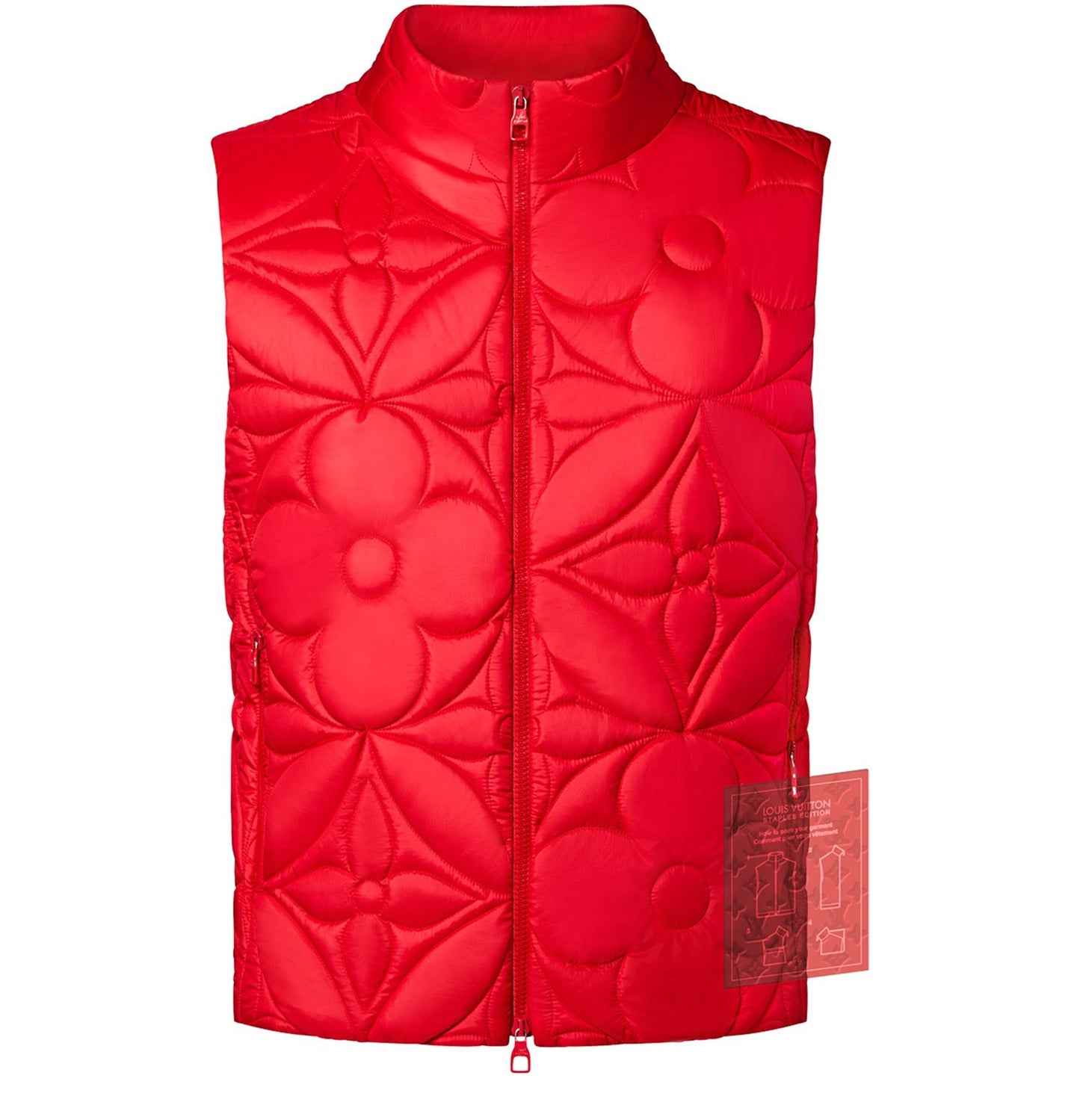 LOUIS VUITTON LVSE Padded Monogram Flower Gilet Vest