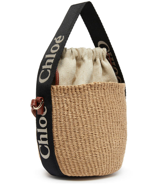 CHLOE Small woody basket