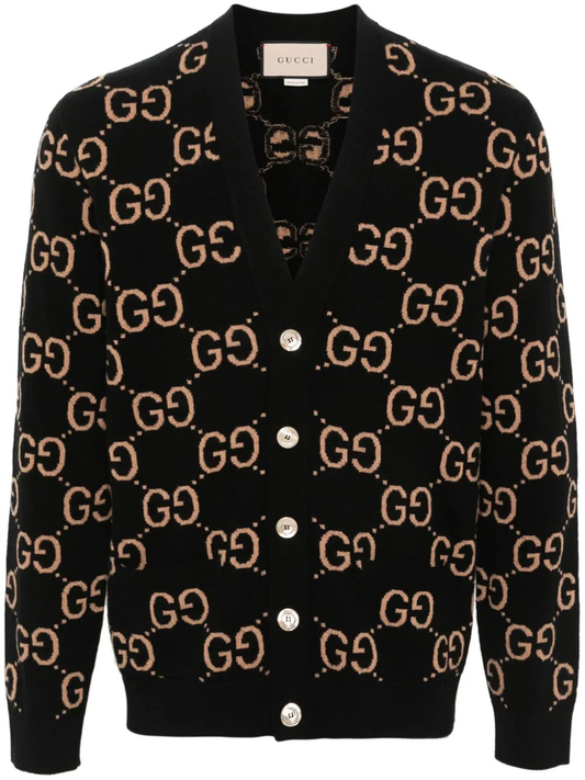 Gucci GG-motif wool cardigan