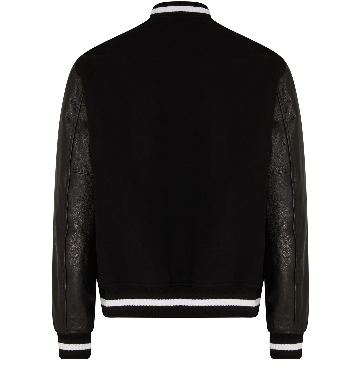 GIVENCHY 4G varsity jacket in wool and leather