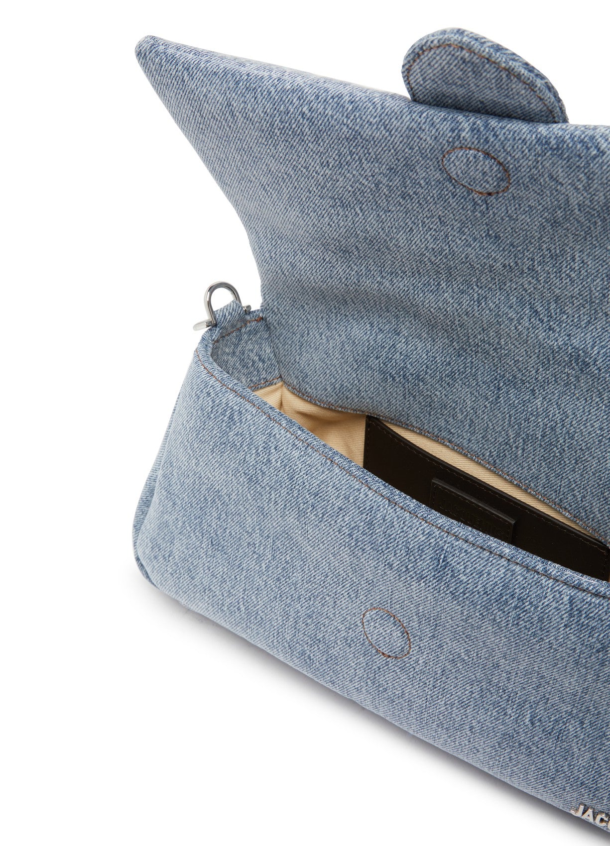 JACQUEMUS Le Bambimou Denim Shoulder Bag