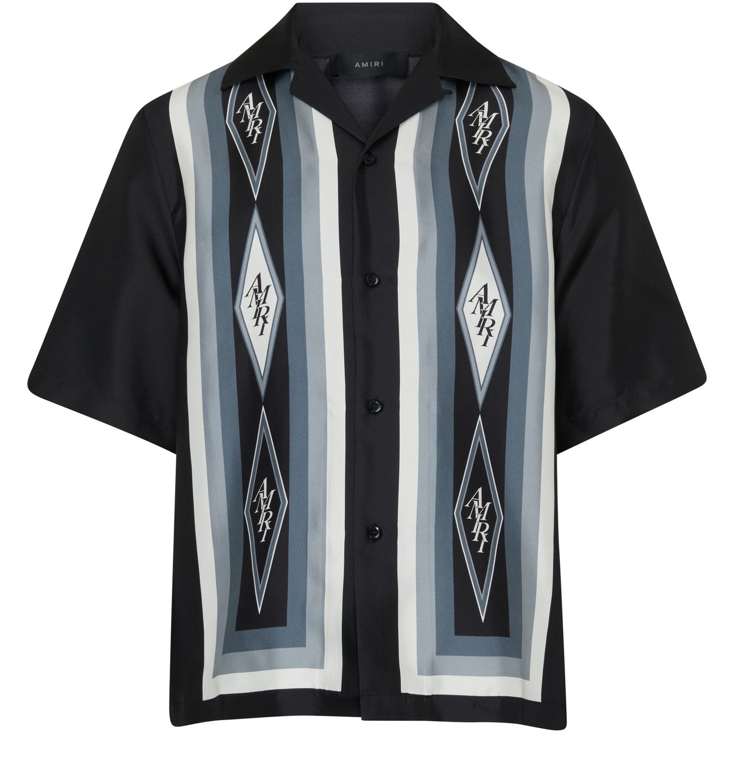 AMIRI Diamond Bowling short sleeved shirt