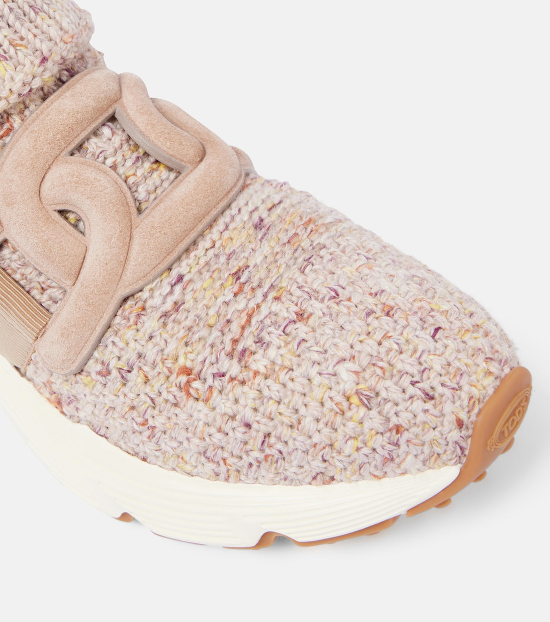 TOD'S Kate knitted slip-on sneakers