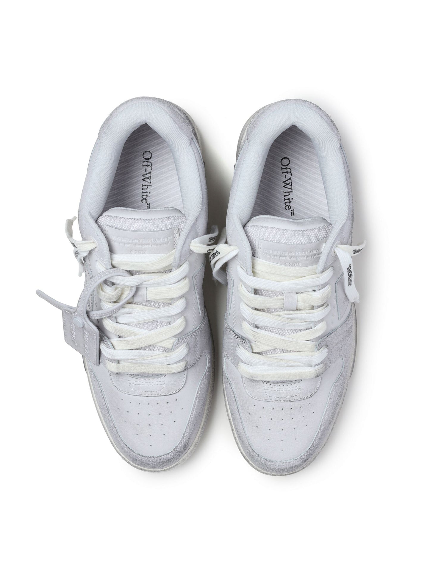 Off-White OUT OF OFFICE VINTAGE LEATHER WHITE WHIT