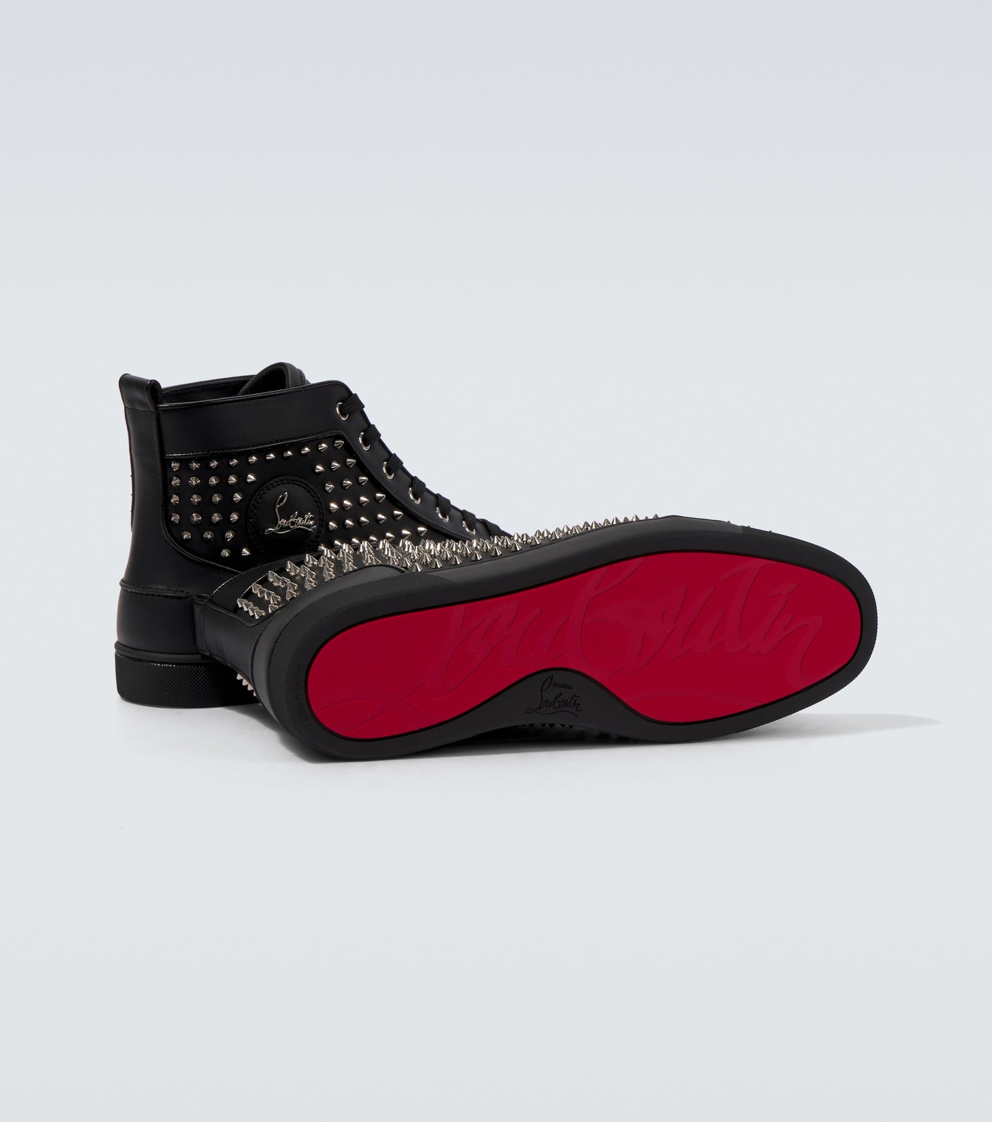 Christian Louboutin Louis Spikes leather sneakers