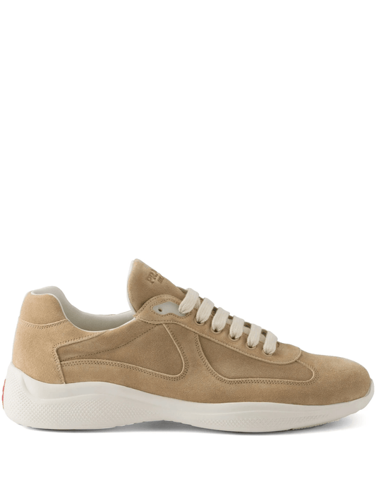 Prada America's Cup suede sneakers