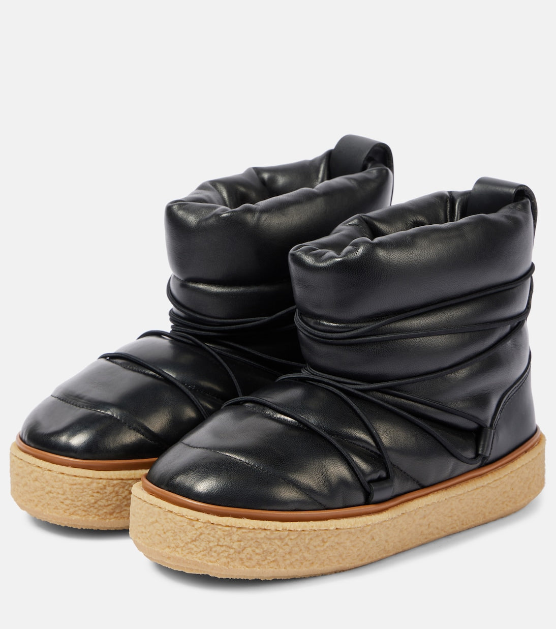 ISABEL MARANT Heta leather ankle boots