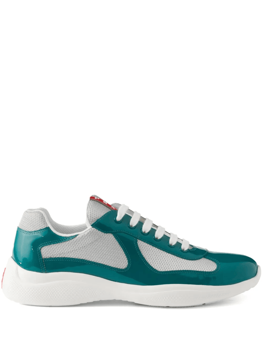 Prada America's Cup light blue sneakers