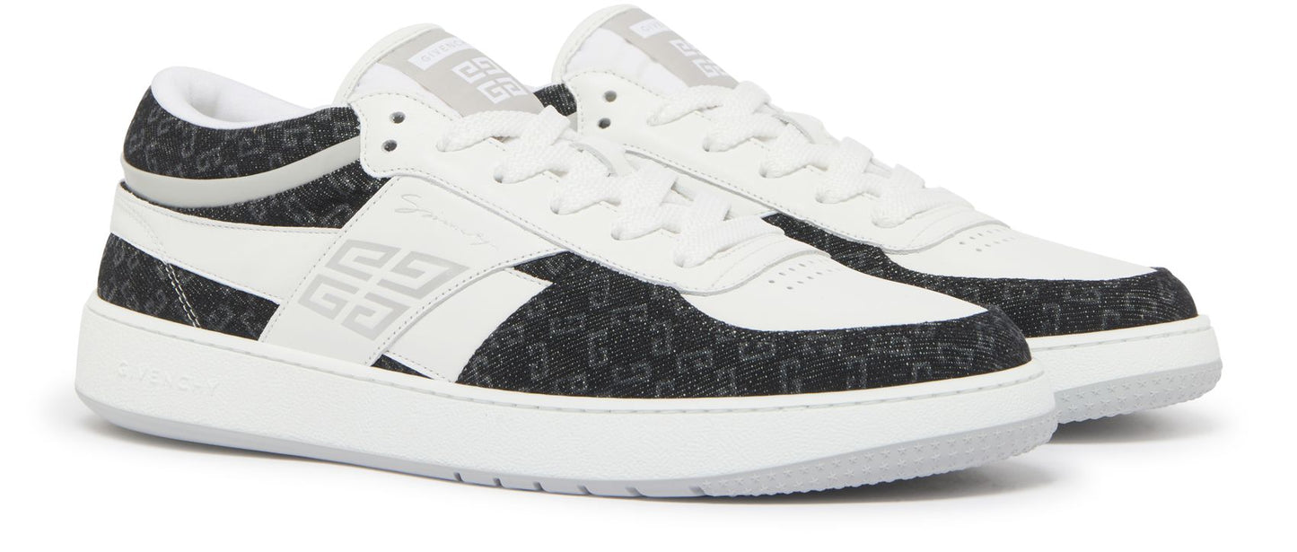 GIVENCHY G Move sneakers in mixed leathers and denim monogram 72