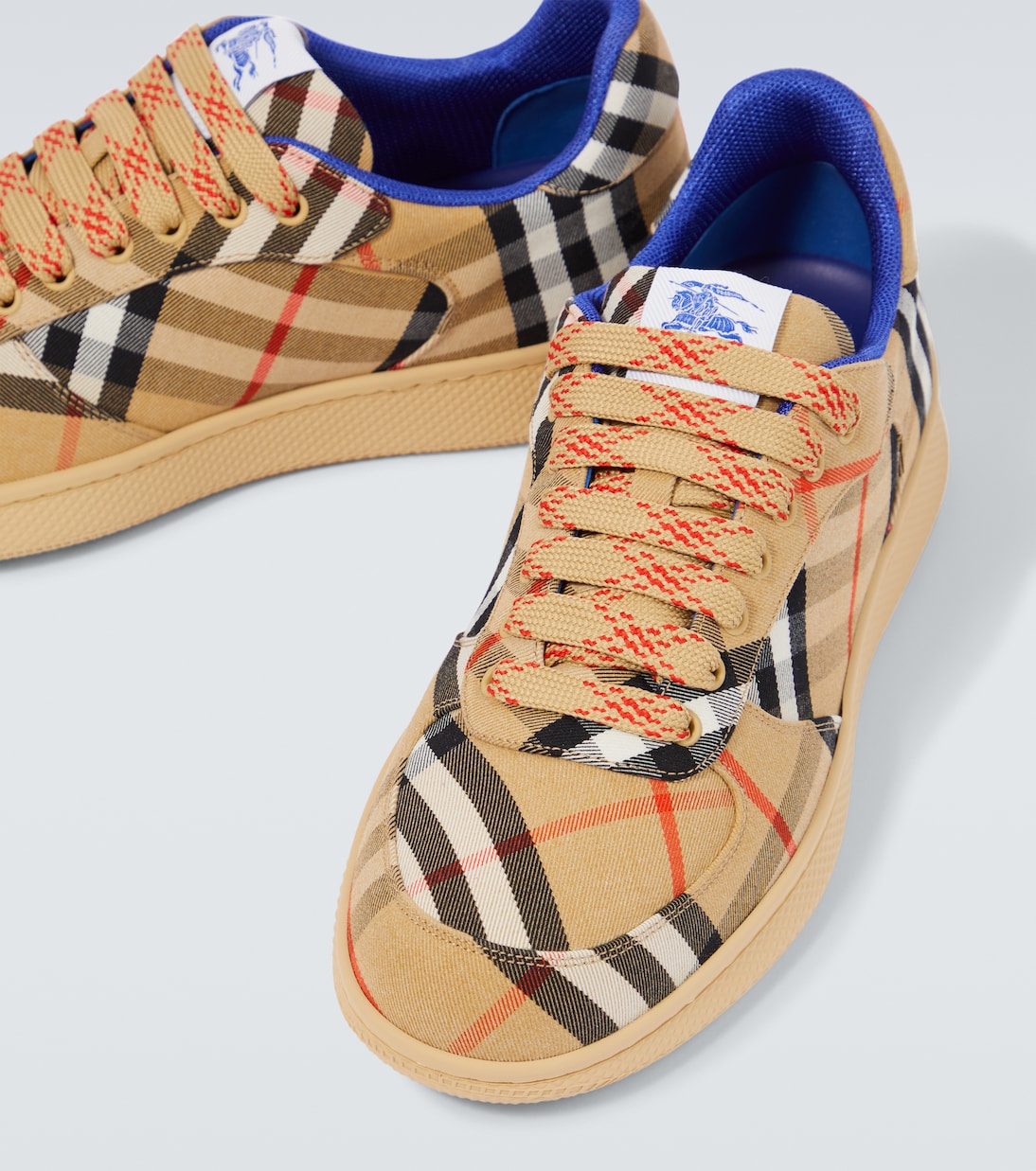 Burberry Burberry Check canvas sneakers