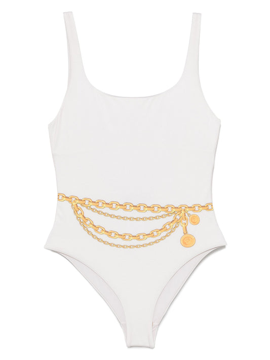 Versace Treasure-print swimsuit