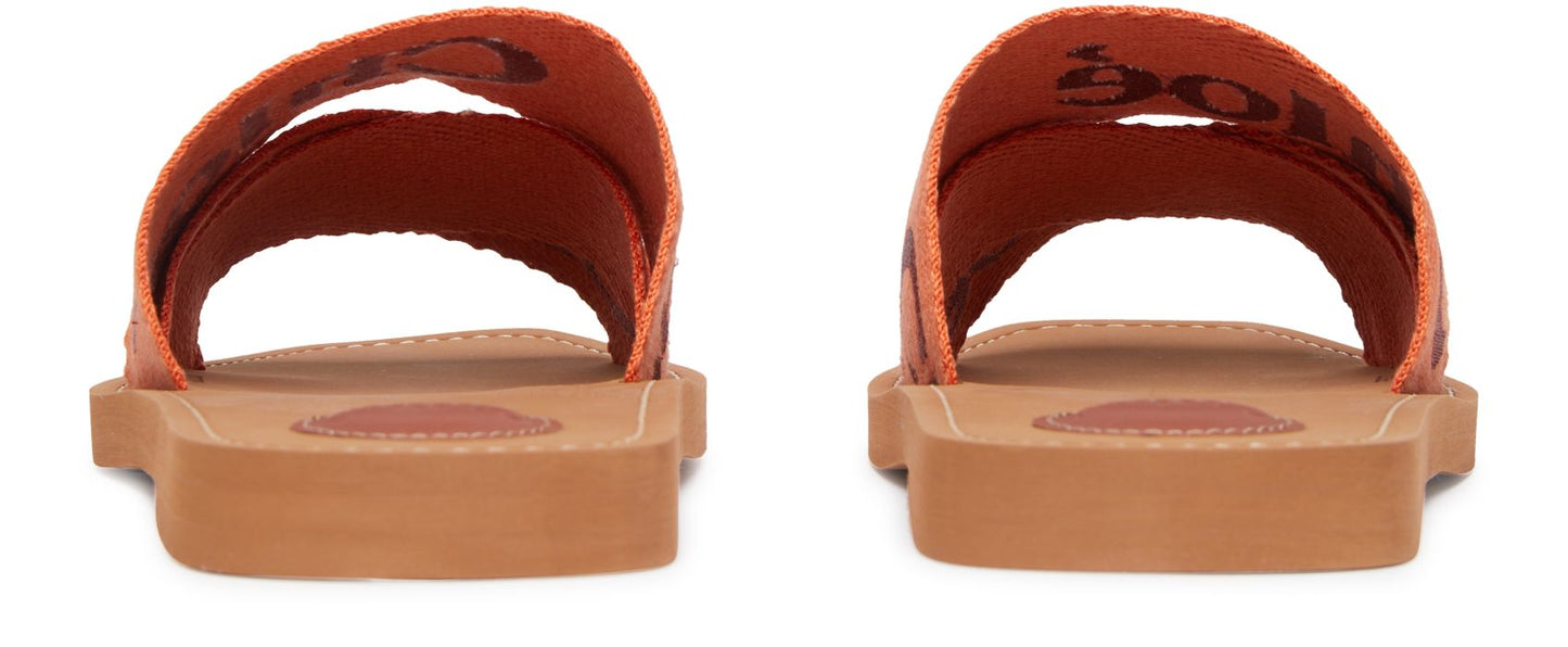 CHLOE Woody flat slides