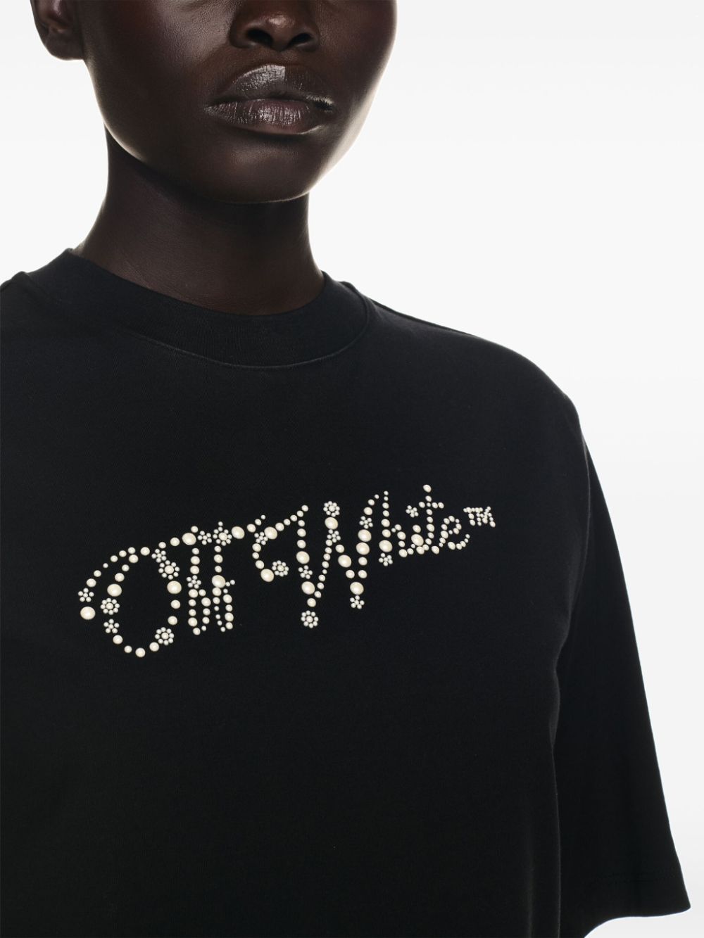 Off-White logo-embellished T-shirt