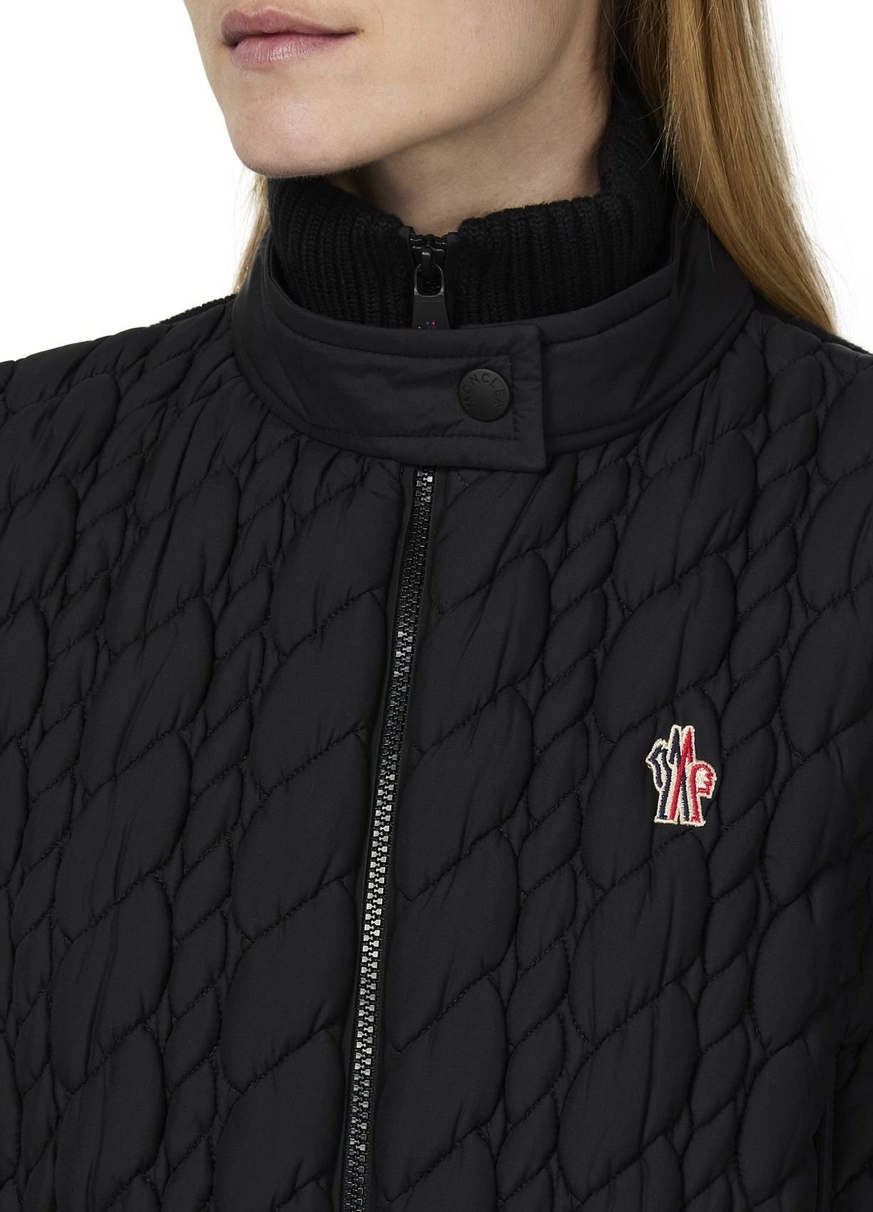 MONCLER GRENOBLE Bi-material jacket