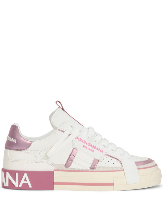 Dolce & Gabbana logo-stripe low-top sneakers