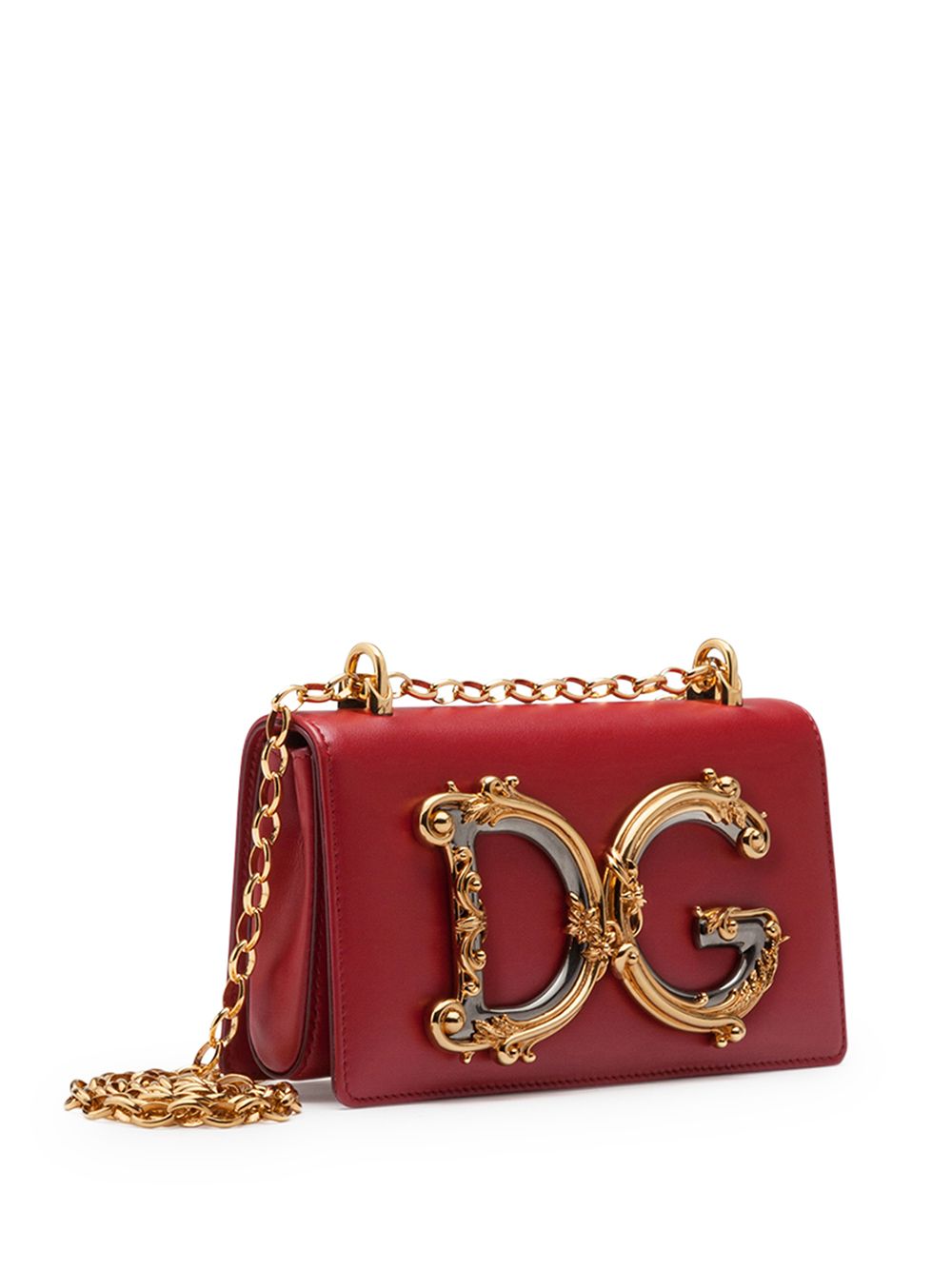 Dolce & Gabbana DG Girls leather phone bag