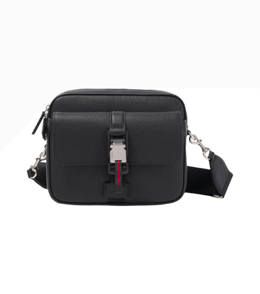 Gucci Web Small leather shoulder bag