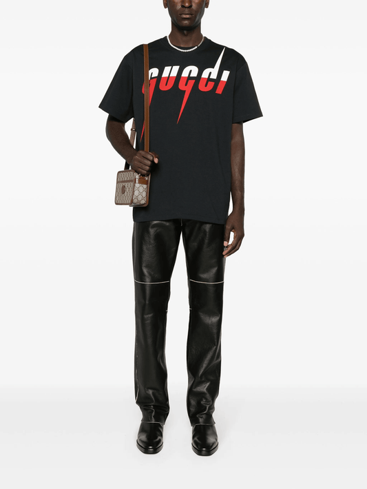 Gucci Blade logo-print cotton T-shirt