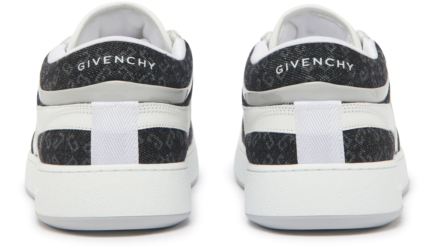 GIVENCHY G Move sneakers in mixed leathers and denim monogram 72