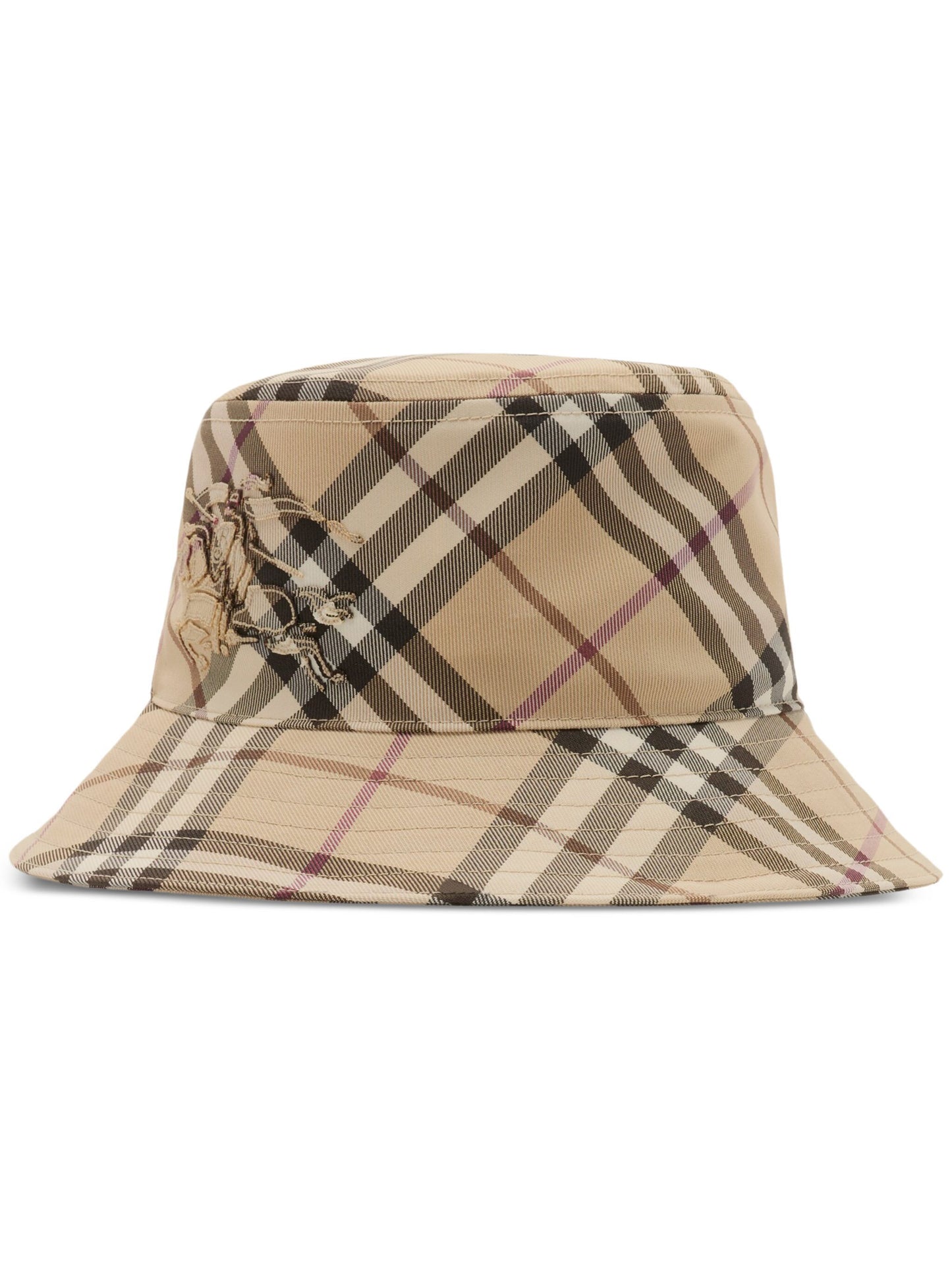 Burberry checked bucket hat