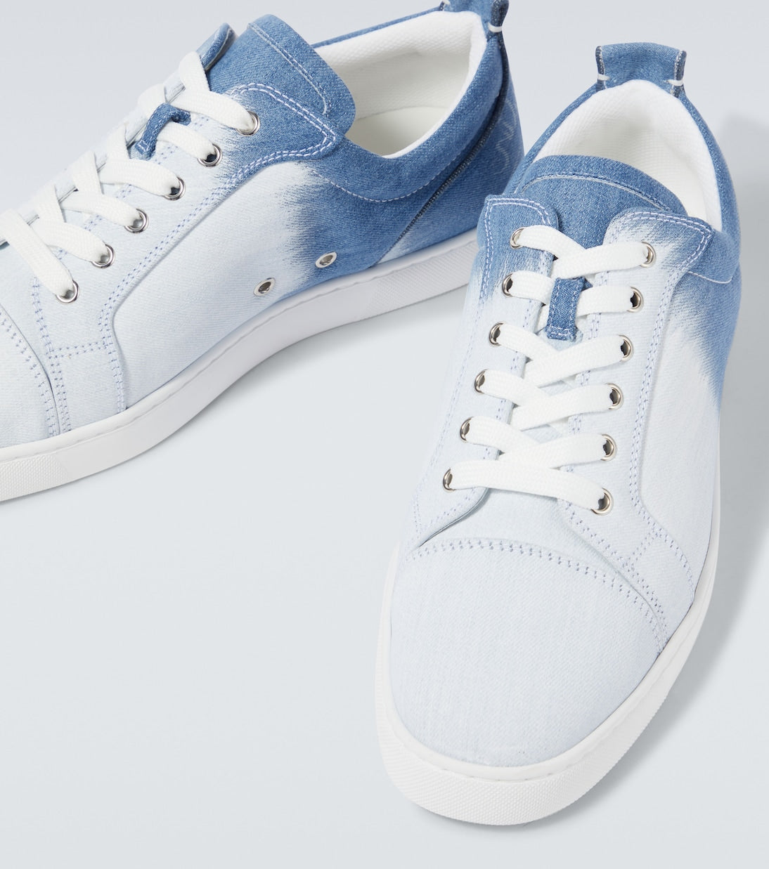 Christian Louboutin Fun Louis Junior denim sneakers