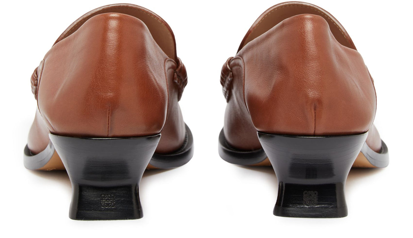 LOEWE Campo calf leather loafers