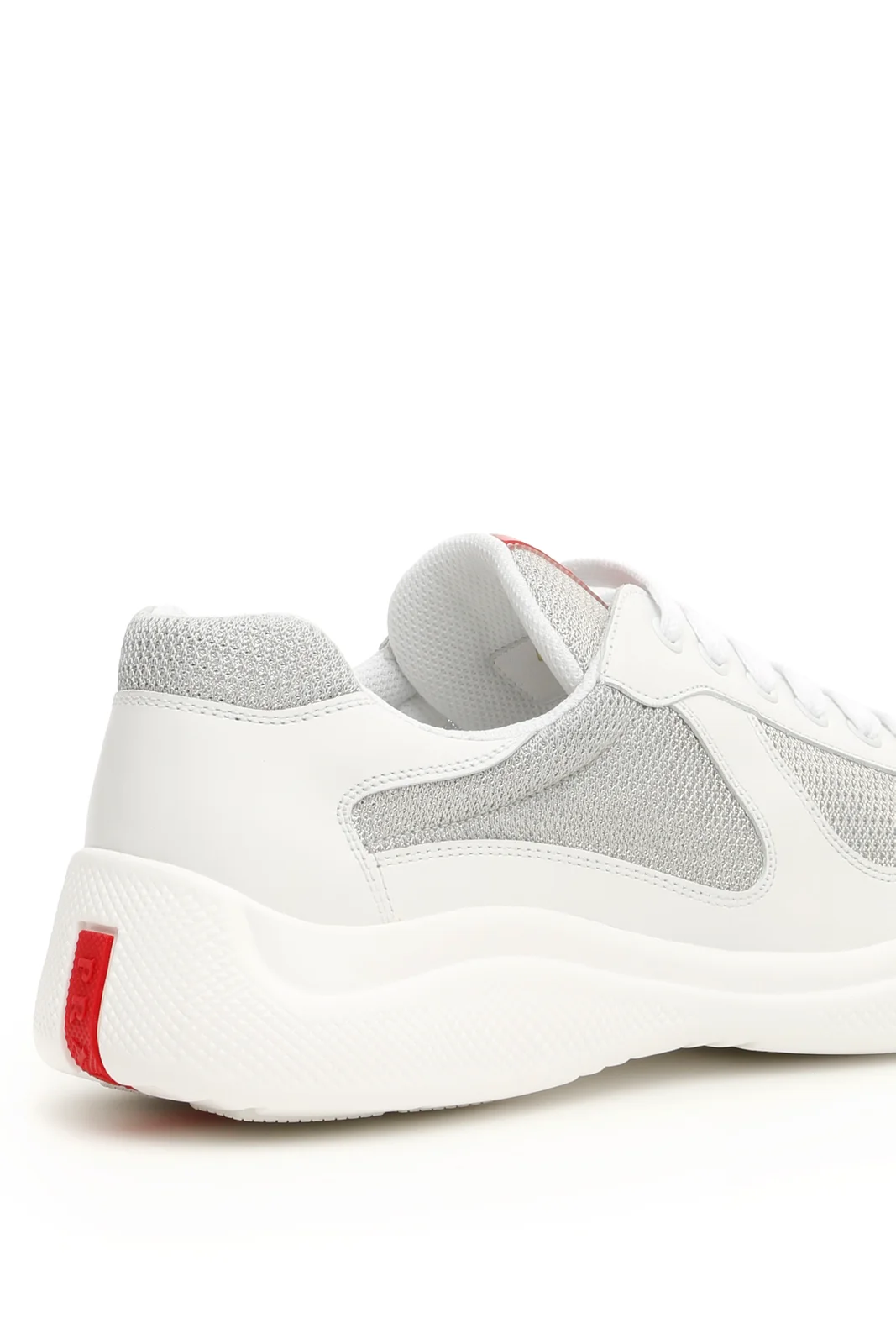 Prada America's Cup Soft rubber and bike fabric sneakers