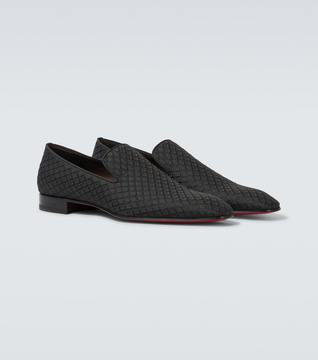 Christian Louboutin Dandelion jacquard loafers