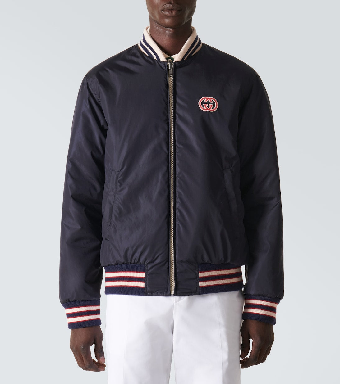 Gucci Reversible GG bomber jacket