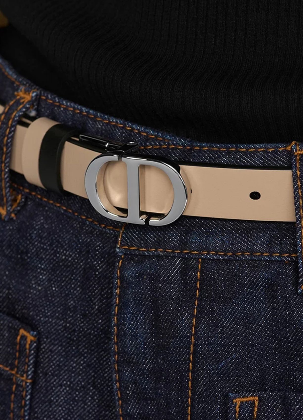 DIOR 30 Montaigne Reversible Belt