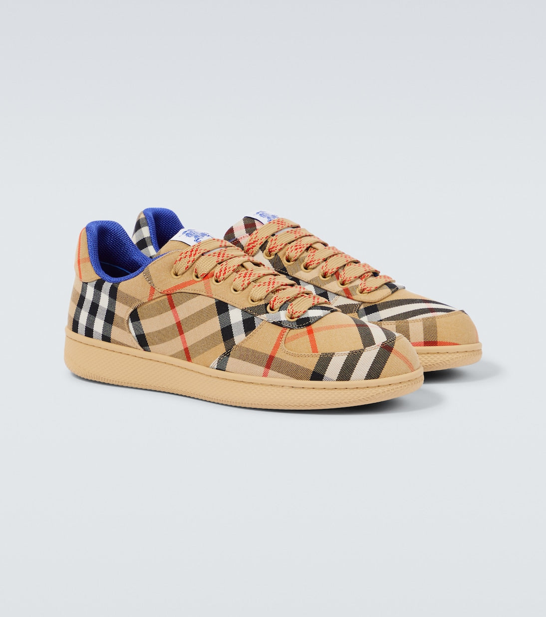 Burberry Burberry Check canvas sneakers