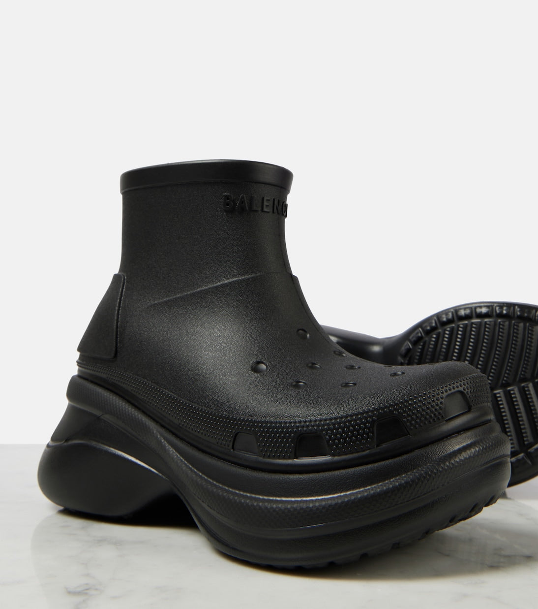 BALENCIAGA x Crocs rain boots