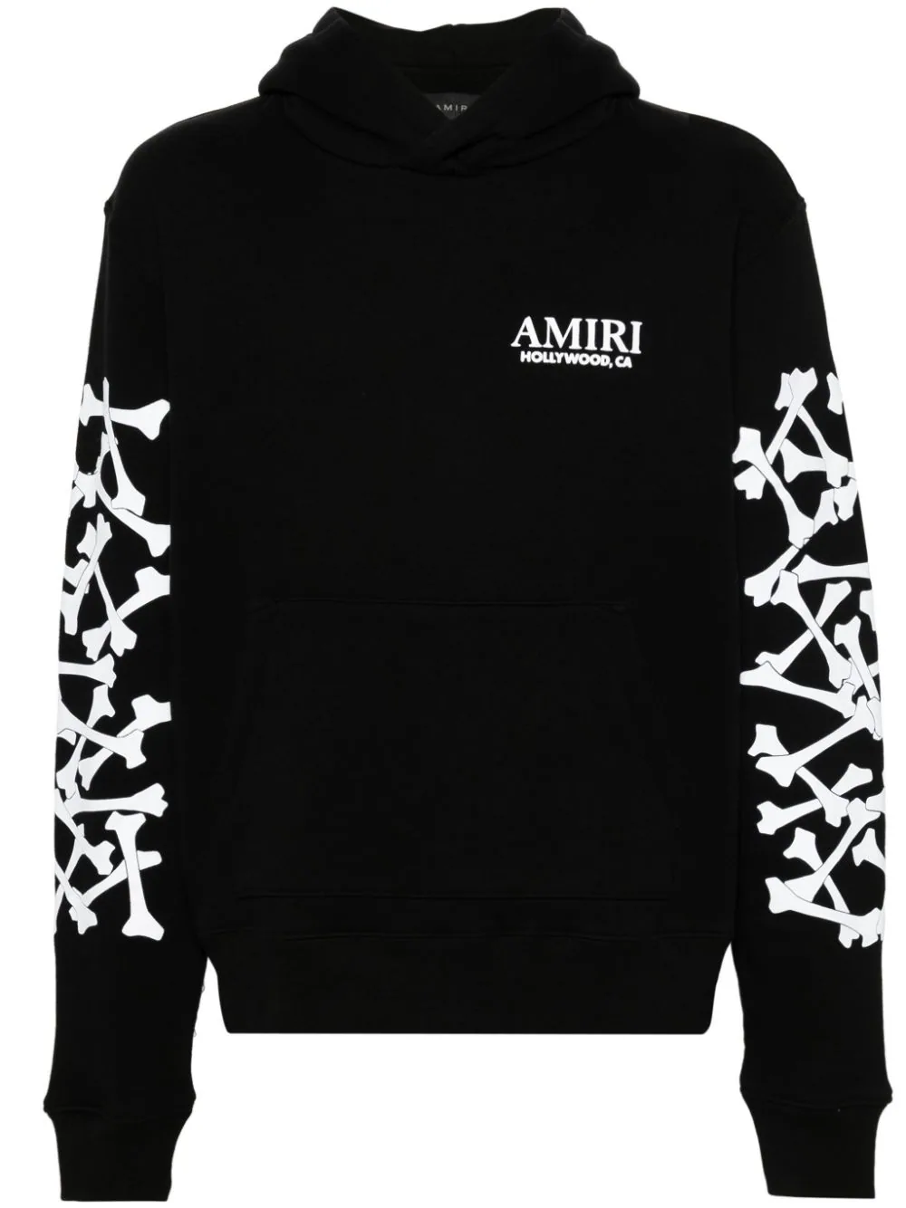 AMIRI Bones Stacked lyocell hoodie