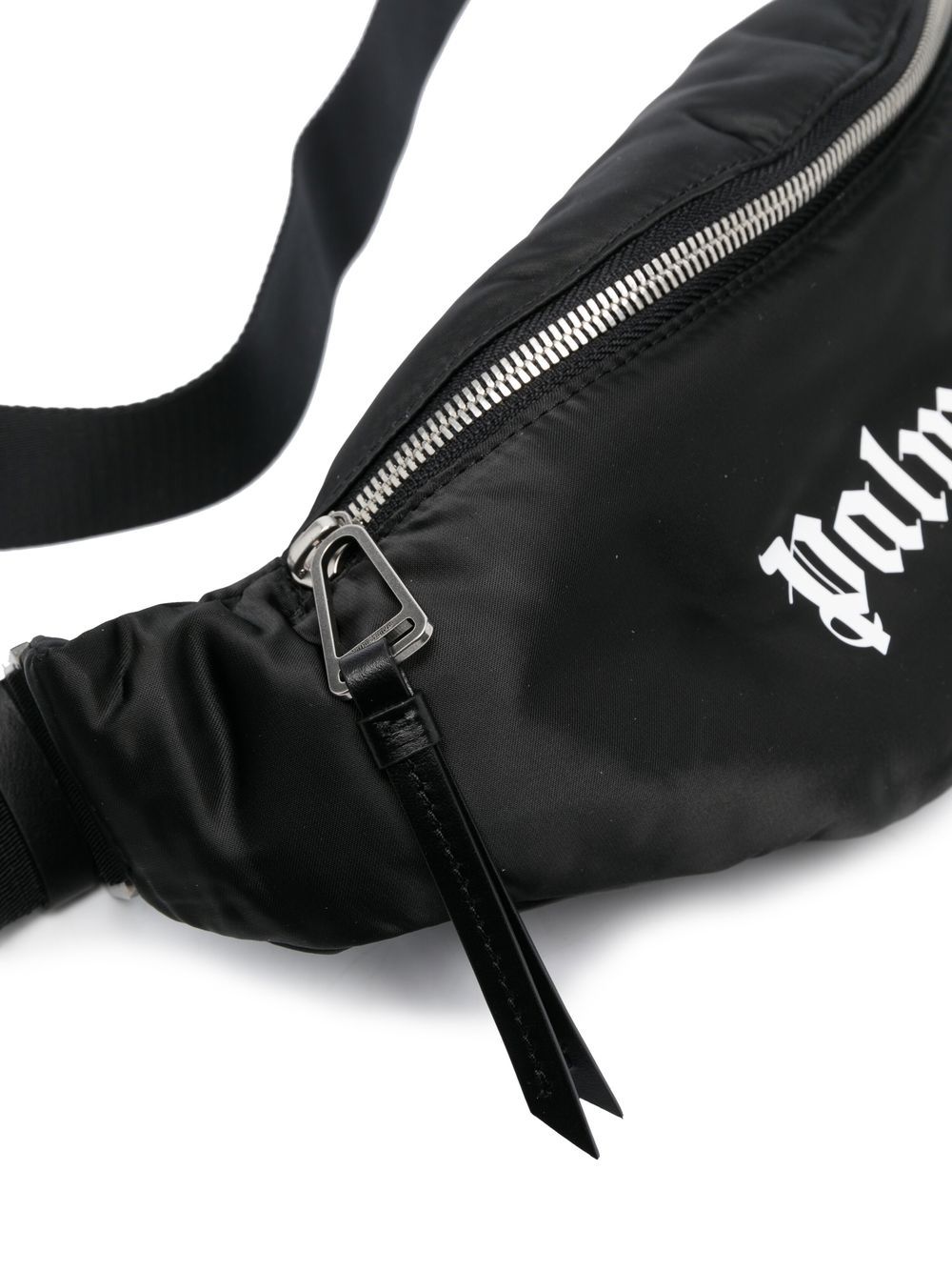 Palm Angels logo-print belt bag