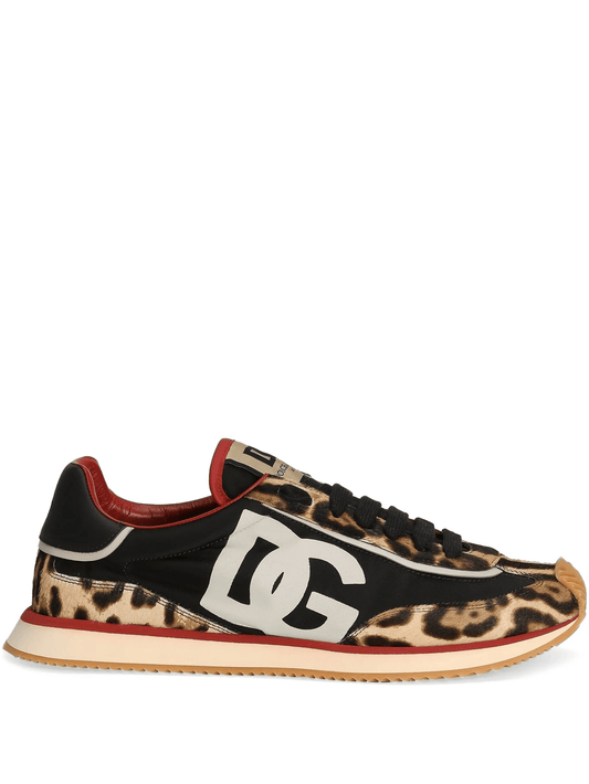 Dolce & Gabbana leopard-print sneakers