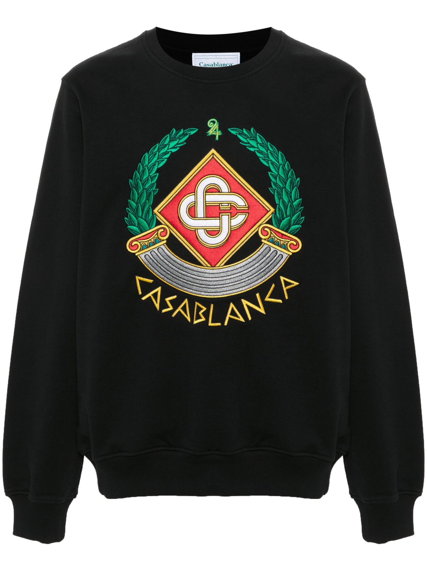 Casablanca Casa Crest-embroidered sweatshirt